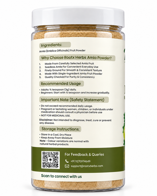 Amla Powder | Pure & Natural Indian Gooseberry Superfood (200g)