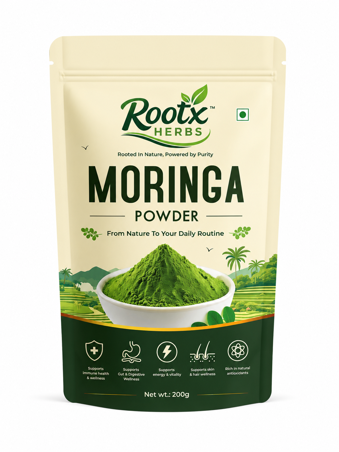 Moringa Powder | Pure Natural Superfood & Daily Wellness Support