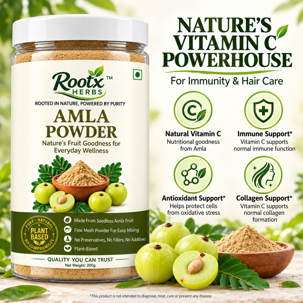 Amla Powder | Pure & Natural Indian Gooseberry Superfood (200g)