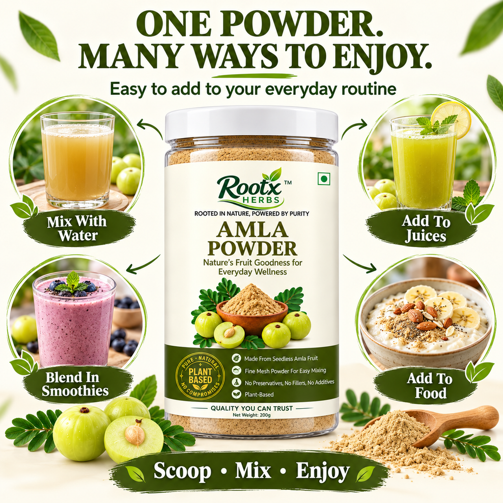 Amla Powder | Pure & Natural Indian Gooseberry Superfood (200g)