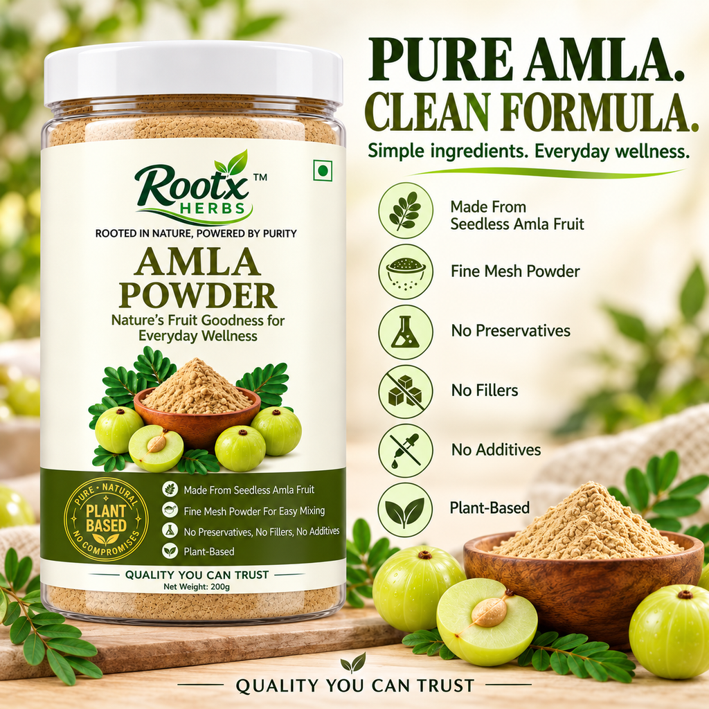 Amla Powder | Pure & Natural Indian Gooseberry Superfood (200g)