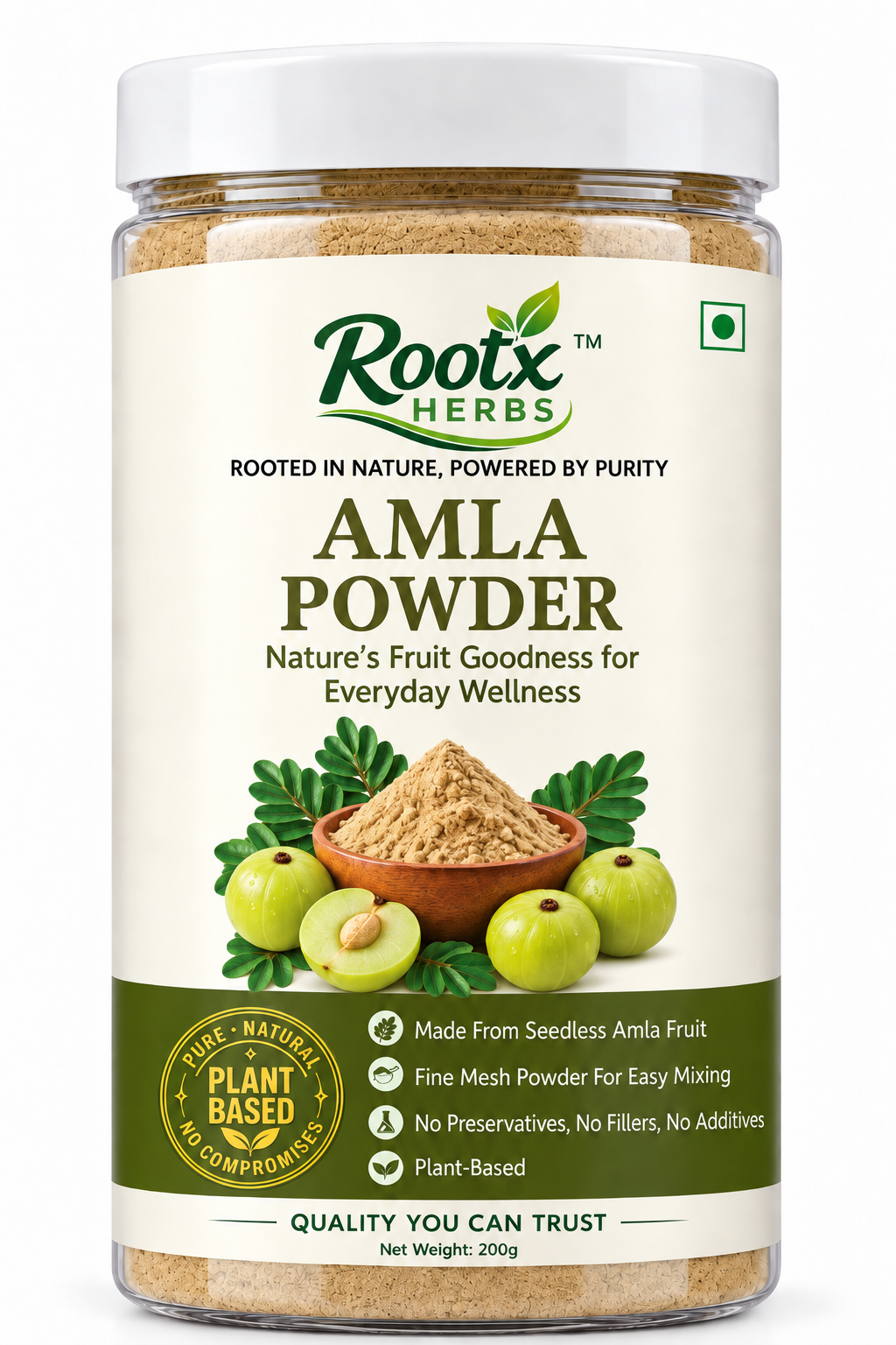 Amla Powder | Pure & Natural Indian Gooseberry Superfood (200g)